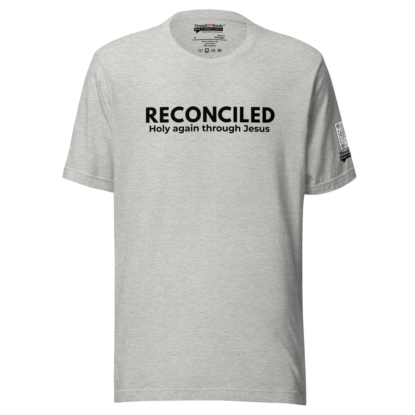 Reconciled | Unisex t-shirt (Gray)